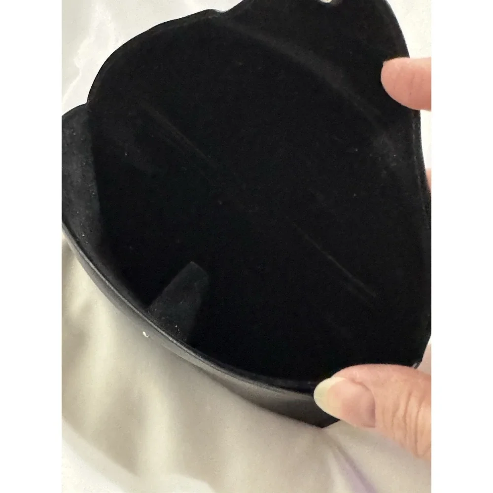 Authentic Ray-Ban Black Leather Sunglasses Snap Semi Hard Case